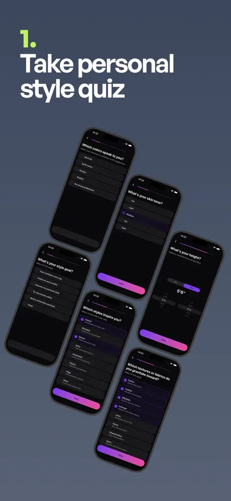 Take personal style quiz